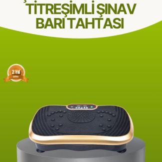 Titreşimli Egzersiz Platformu Evde Fitness ve Kas Güçlendirme