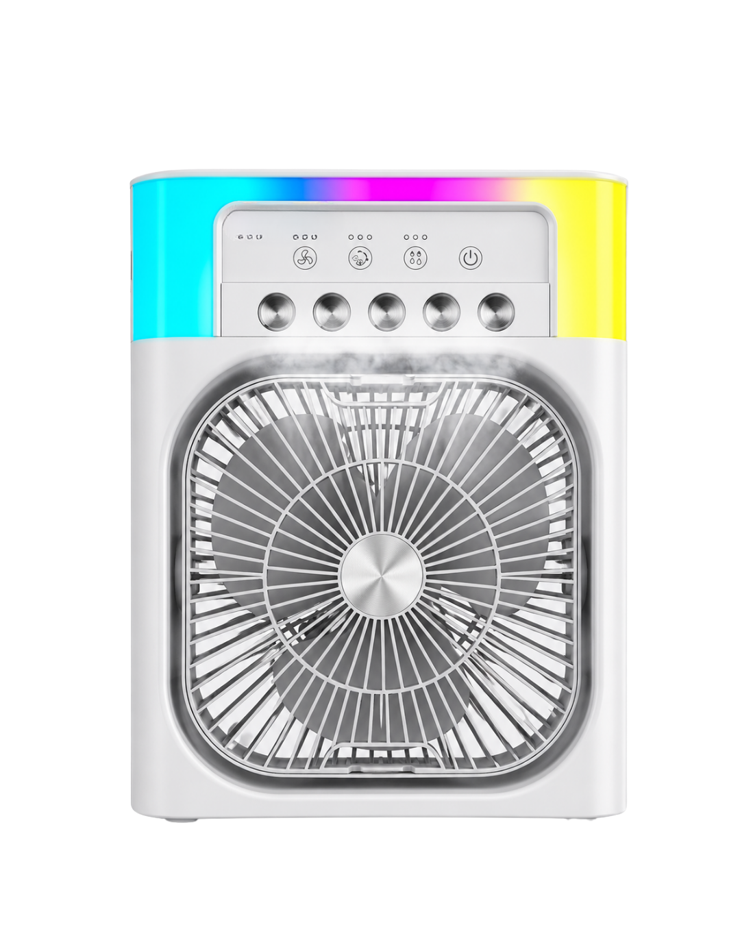 Su Buharlı Mini Klima Fan RGB Işıklı Taşınabilir Serinletici - Görsel 5