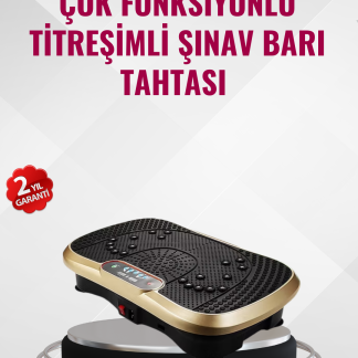 Ev Tipi Titreşimli Spor Aleti Yağ Yakım Destekli Tasarım