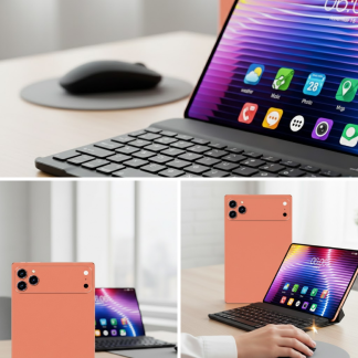 Tablet Bilgisayar Klavye Kılıf Stylus ve Cam Hediyeli